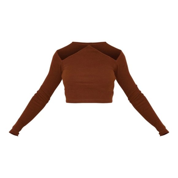 NWT Chocolate Rib Top and Skirt Set - Size 4 - Picture 8 of 12